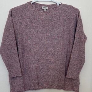 Style & Co Heathered Pink Knit Sweater